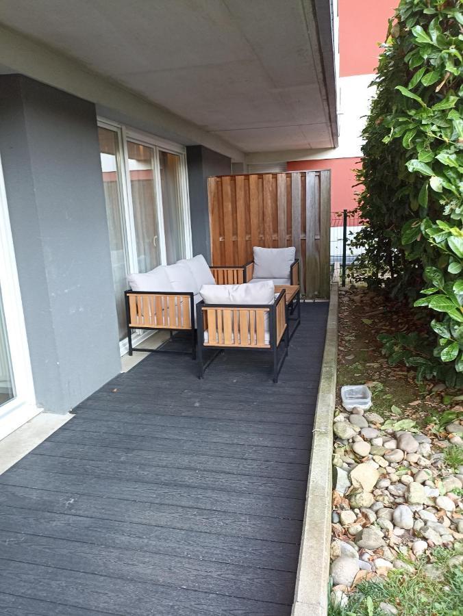 Tres Bel Appartement Rez De Jardin Appart De 53M2. Pfastatt Exteriör bild